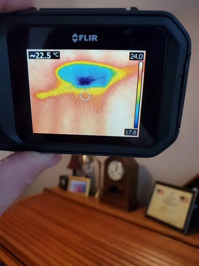 Thermal imaging inspection for water damage in Pewaukee