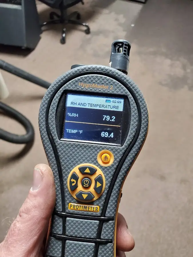 Moisture meter humidity assessment for Fire & Smoke Damage Restoration in Pewaukee